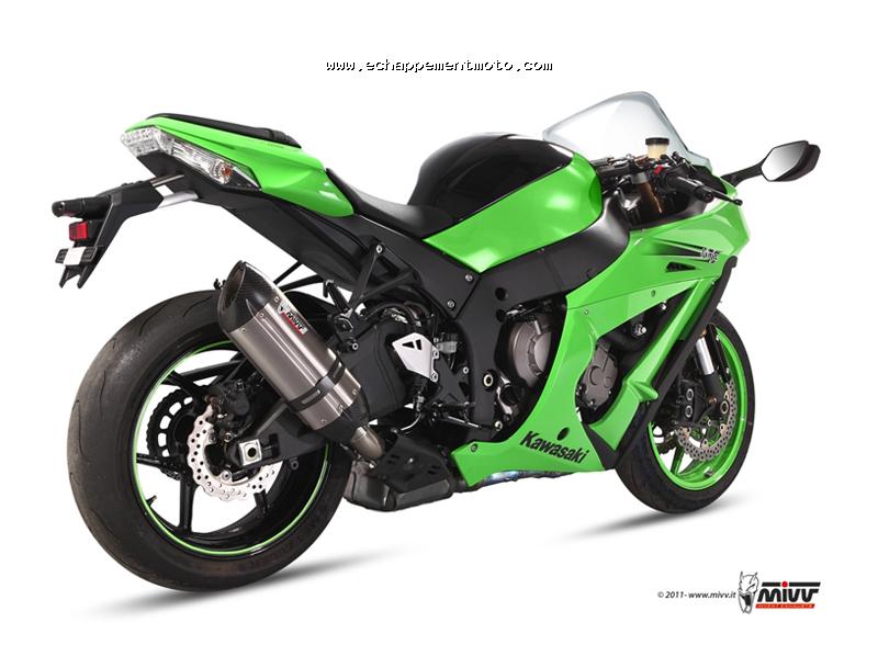 ECHAPPEMENT MOTO KAWASAKI ZX 10 R 2011 MIVV  SUONO K026L7_b